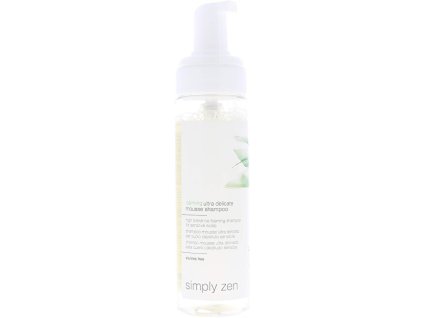 Simply Zen Pěnový šampon pro citlivou pokožku hlavy Calming (Ultra Delicate Mousse Shampoo) 200 ml
