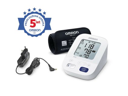 Omron Tonometr OMRON M3 Comfort + adaptér