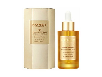 Holika Holika Rozjasňující sérum pro suchou a citlivou pleť v ampuli Honey Royal Lactin™ (Propolis Ampoule) 30 ml
