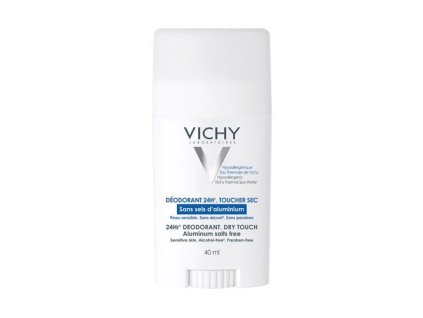 Vichy Tuhý deodorant 24 h proti pocení bez hliníkových solí (Deodorante Stick 24H) 40 ml