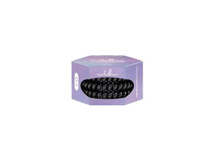 Invisibobble Gumička do vlasů Slim Premium True Black 3 ks