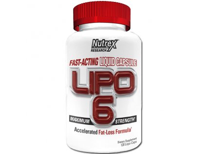 Nutrex Lipo 6 White 120 cps exp. - částečně roztečené kapsle