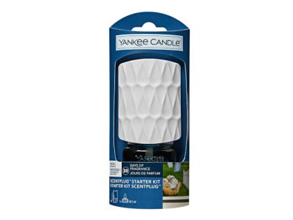 Yankee Candle Elektrický difuzér do zásuvky Organic Kit Clean Cotton 18,5 ml