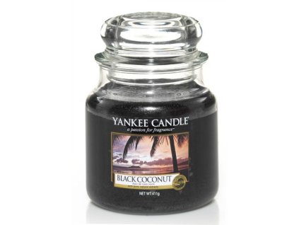 Yankee Candle Aromatická svíčka Classic střední Black Coconut 411 g