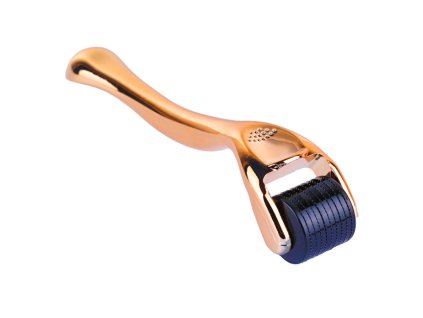 Palsar 7 Mikrojehličkový váleček na ošetření obličeje (Single Microneedle Roller Golden Handle)