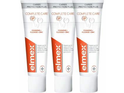 Elmex Zubní pasta Caries Protection Plus Complete Care 3 x 75 ml