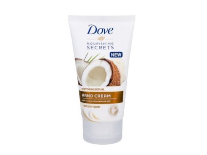 Dove Kokosový krém na suché ruce Nourishing Secrets (Hand Cream) 75 ml