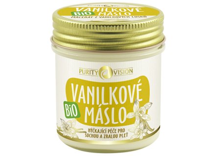 Purity Vision Bio Vanilkové máslo 120 ml