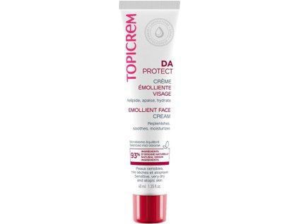 topicrem emoliencni pletovy krem da protect emollient face cream new formula 40ml 14997989195502