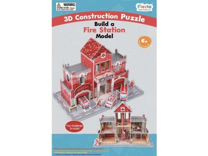 Fiesta Crafts 3D skládačka Hasičská stanice