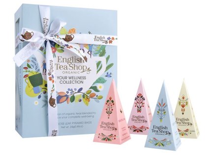 English Tea Shop Dárková kolekce Your wellness modrá BIO 12 pyramidek