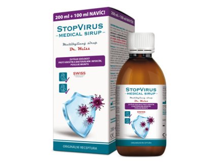 Simply You StopVirus Medical sirup Dr. Weiss 200 ml + 100 ml ZDARMA