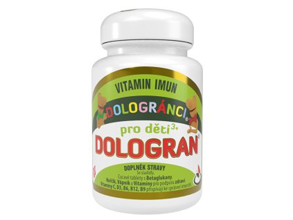 DOLOGRAN Dologránci pro děti 3+ Vitamin Imun 60 tablet