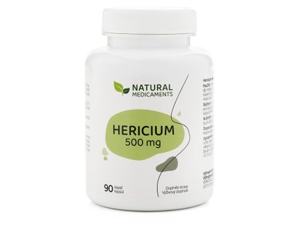 Natural Medicaments Hericium 500 mg 90 kapslí