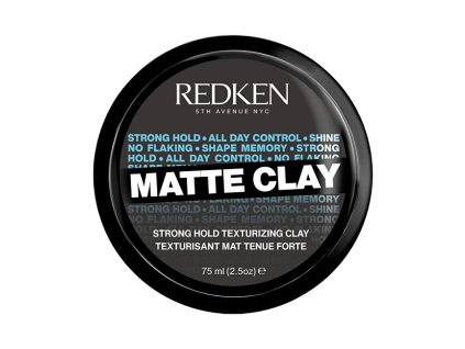 Redken Vlasový jíl Matte Clay (Strong Hold Texturizing Clay) 75 ml