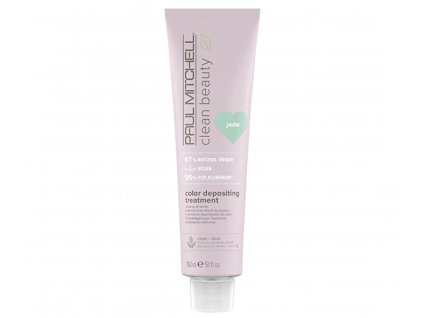 paul mitchell tonovaci maska na vlasy clean beauty jade color depositing treatment 150 ml 14999793150512