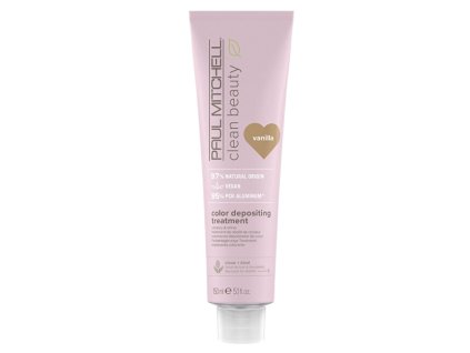 paul mitchell tonovaci maska na vlasy clean beauty vanilla color depositing treatment 150 14999795153445