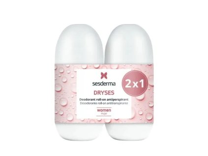 Sesderma Sada kuličkových deodorantů Dryses Deodorant Roll-on Antiperspirant 2 x 75 ml