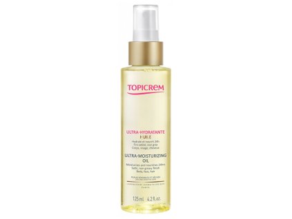 Topicrem Hydratační olej na tělo a vlasy (Ultra-Moisturizing Oil) 125 ml