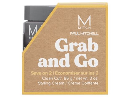 Paul Mitchell Sada polomatných stylingových krémů na vlasy Clean Cut Duo Grab & Go 2 x 85 g