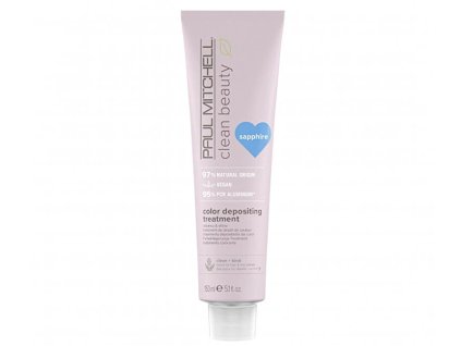 paul mitchell tonovaci maska na vlasy clean beauty sapphire color depositing treatment 150 15000429170050