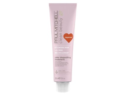 paul mitchell tonovaci maska na vlasy clean beauty cayenne color depositing treatment 150 14999788100359