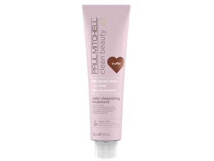 paul mitchell tonovaci maska na vlasy clean beauty truffle color depositing treatment 150 14999794102323