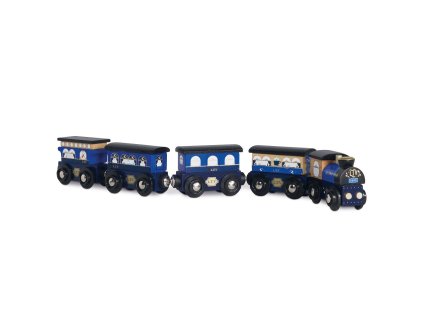 TV712 Blue Trains Midnight Express Set
