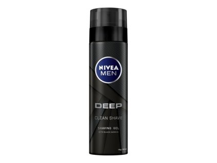 Nivea Gel na holení Deep (Shaving gel) 200 ml