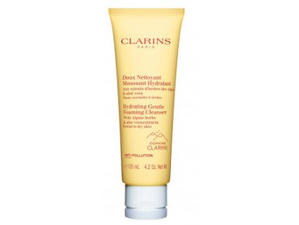 Clarins Jemná hydratační čisticí pěna pro normální až suchou pleť (Hydrating Gentle Foaming Cleanser) 125 ml