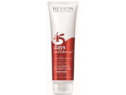 Revlon Professional Šampon a kondicionér pro odvážné červené odstíny 45 days total color care (Shampoo&Conditioner Brave Reds) 275 ml