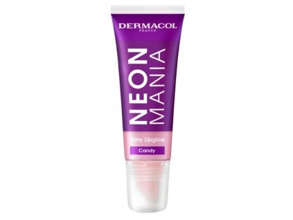 Dermacol Lesk na rty Neon Mania (Shiny Lipgloss) 10 ml