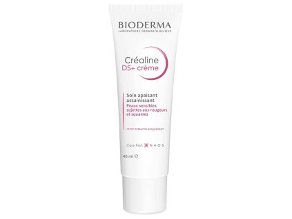 Bioderma Čisticí a zklidňující krém Crealine DS+ (Cleansing and Soothing Cream) 40 ml