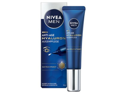 Nivea Oční krém proti vráskám Men Hyaluron 15 ml