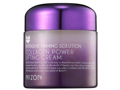 Mizon Vypínací pleťový krém s obsahem 75% mořského kolagenu (Collagen Power Lifting Cream)