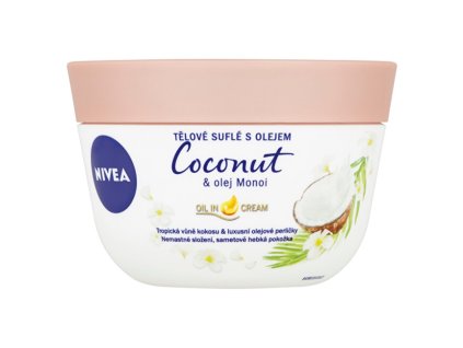 Nivea Tělové suflé s olejem Coconut & Manoi Oil 200 ml