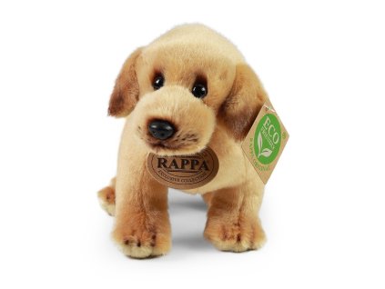 Rappa Plyšový labrador stojící 20 cm ECO-FRIENDLY