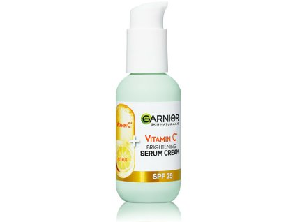 Garnier Krémové sérum s vitamínem C pro rozjasnění pleti Skin Naturals (Brightening Serum Cream) 50 ml