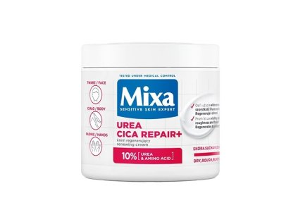 mixa regeneracni telova pece pro velmi suchou a hrubou pokozku urea cica repair renewing 14937134051147