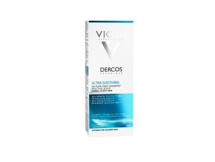 Vichy Ultrazklidňující šampon pro normální až mastné vlasy Dercos (Ultra smoothing Shampoo) (Objem 200 ml)