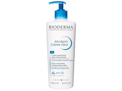 Bioderma Ultra vyživující a hydratační tělový krém Atoderm (Ultra-Nourishing Moisturising Cream) (Objem 500 ml)