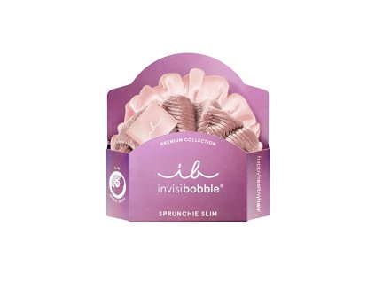 invisibobble gumicka do vlasu sprunchie slim premium la vie en rose 2 ks 14949158180902