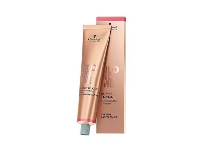 Schwarzkopf Professional Tónovací a zesvětlující krém na vlasy BLONDME Paint-on Lightener (Odstín Toning Nougat)