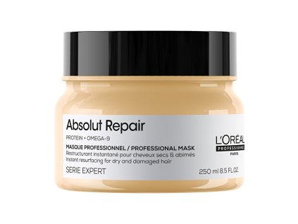 L'Oréal Professionnel Intenzivně regenerační maska pro poškozené vlasy Serie Expert Absolut Repair Gold Quinoa + Protein (Instant Resurfacing Mask) (Objem 250 ml)
