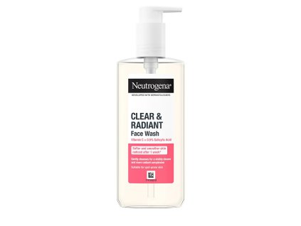 neutrogena rozjasnujici cistici gel pro problematickou plet clear radiant face wash 200 ml 14981119102907