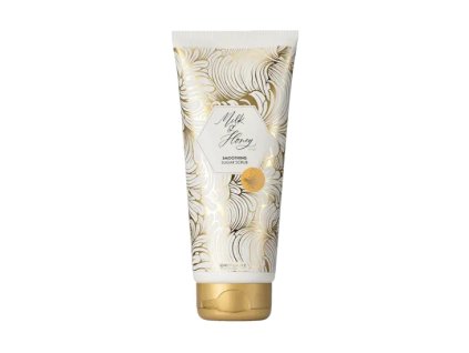 oriflame vyhlazujici peeling milk honey gold smoothing sugar scrub 200 ml 14987201132524