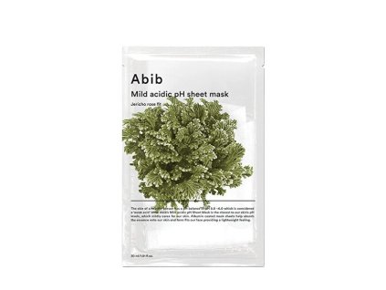 abib mild acidic ph sheet mask jericho rose fit 30ml 15002811085124