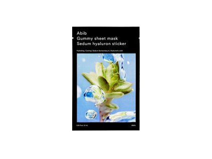 abib hydratacni platynkova maska sedum hyaluron sticker gummy sheet mask 10 ks overit az 15002816082052