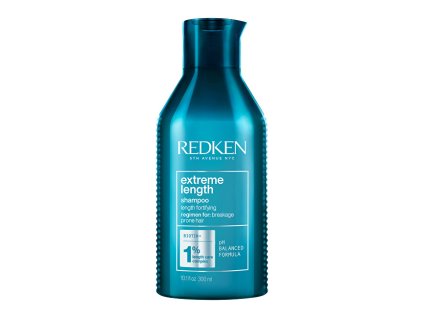 Redken Šampon pro posílení dlouhých a poškozených vlasů Extreme Length (Shampoo with Biotin) (Objem 300 ml)