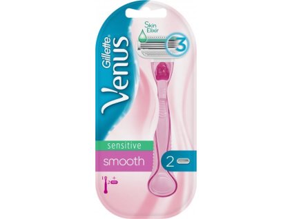 gillette holici strojek sensitive smooth 2 hlavice 14795786215317